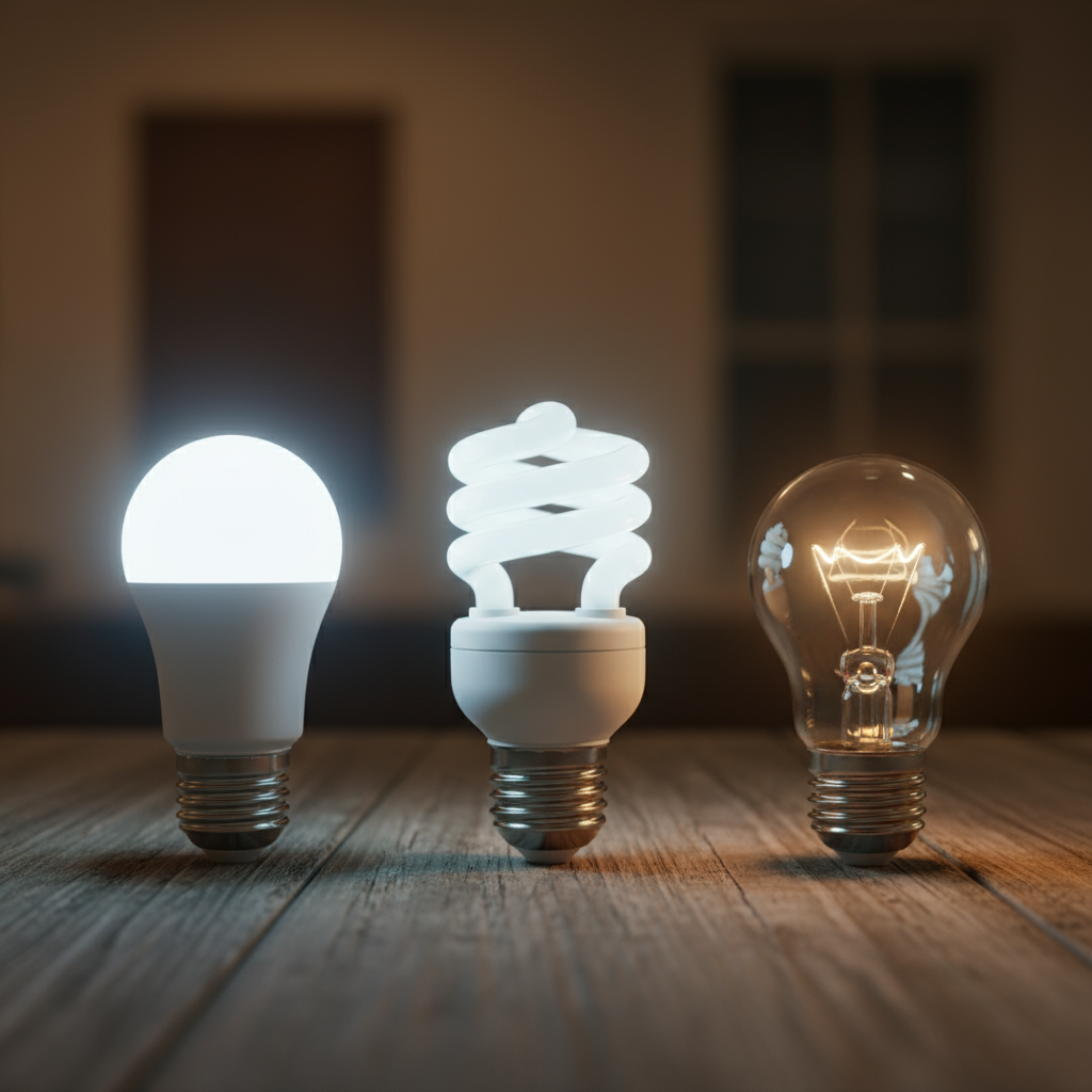 Fluorescent vs Incandescent vs LED Light Bulbs: A Bright Buyer’s Guide