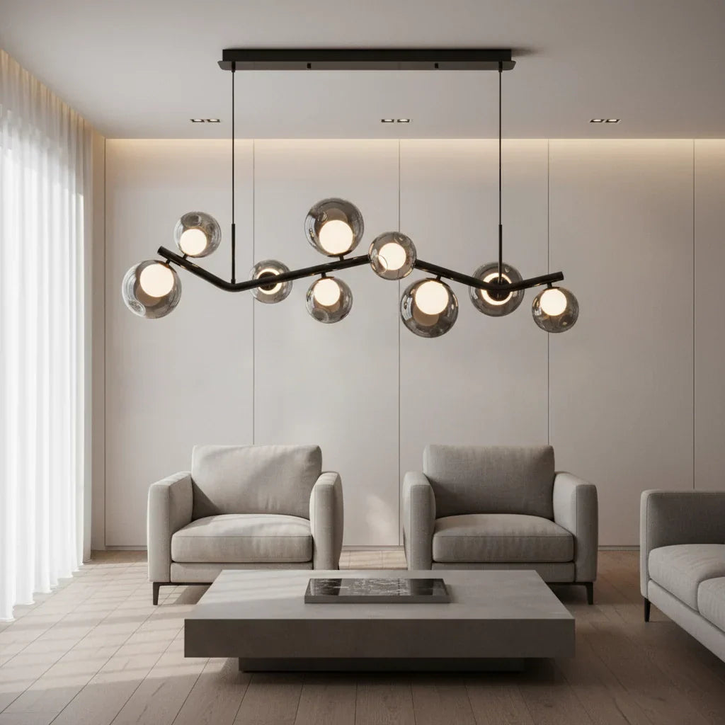 Can I Hang a 13.7 Chandelier on a 15.25 Area?