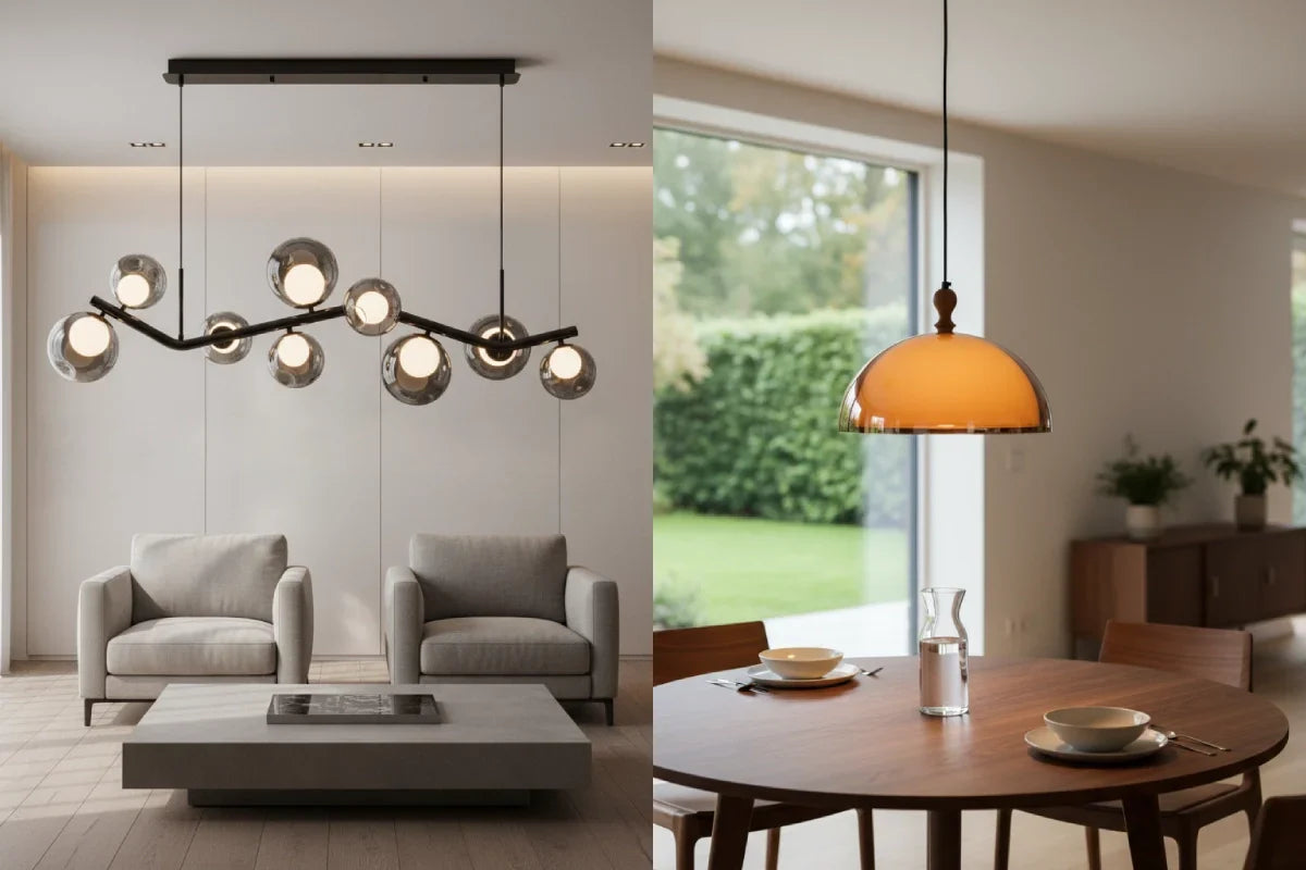 Pendant Light vs Chandelier – Which One is Right for Your Home?