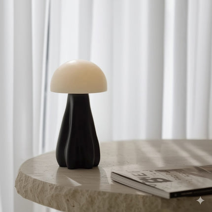 Alabaster Mushroom Table Lamp