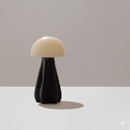 Alabaster Mushroom Table Lamp