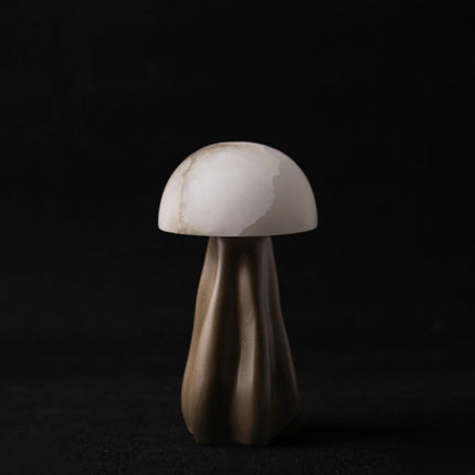 Alabaster Mushroom Table Lamp