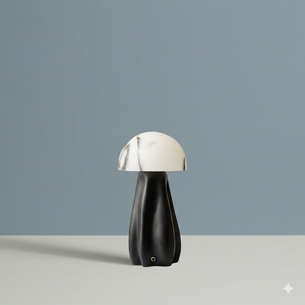 Alabaster Mushroom Table Lamp