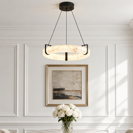 Anulora Alabaster Chandelier