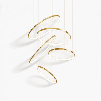 Helixor Floating Ring Chandelier