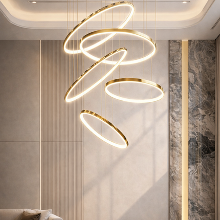 Helixor Floating Ring Chandelier