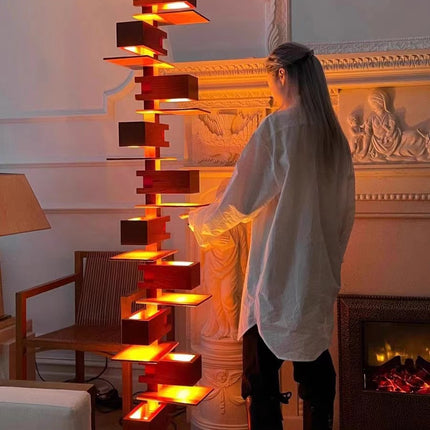 Modern Geometric Floor Lamp