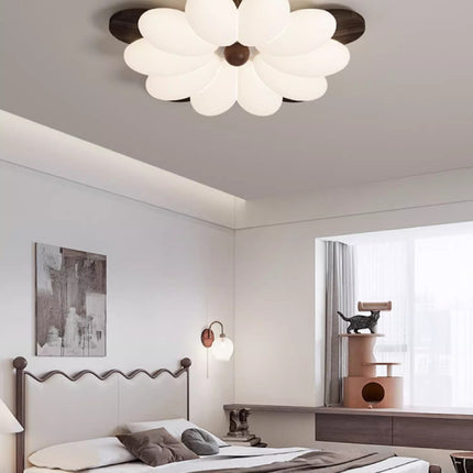 Nordic Simple Flower Ceiling Light