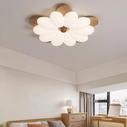 Nordic Simple Flower Ceiling Light