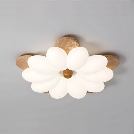 Nordic Simple Flower Ceiling Light