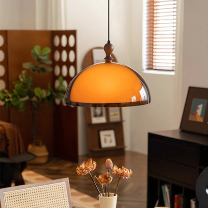 Orange Pendant Light ONELUXE LIGHTING 6