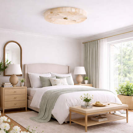 Velo Alabaster Ceiling Light